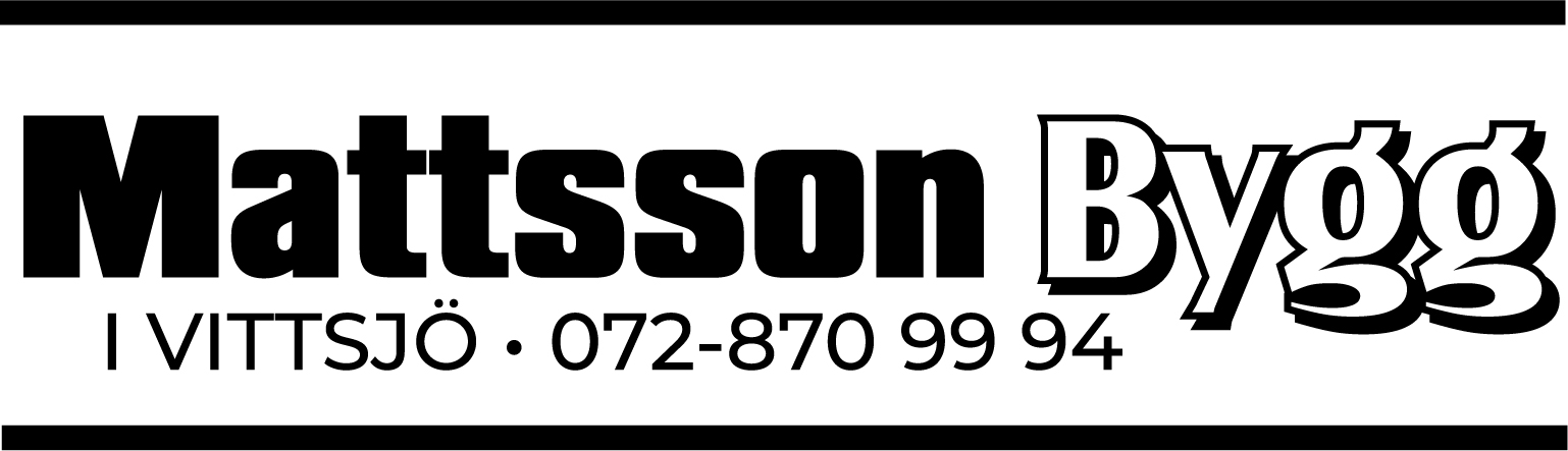 Mattsson Bygg i Vittsjö AB logotyp