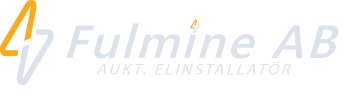 Fulmine AB logotyp
