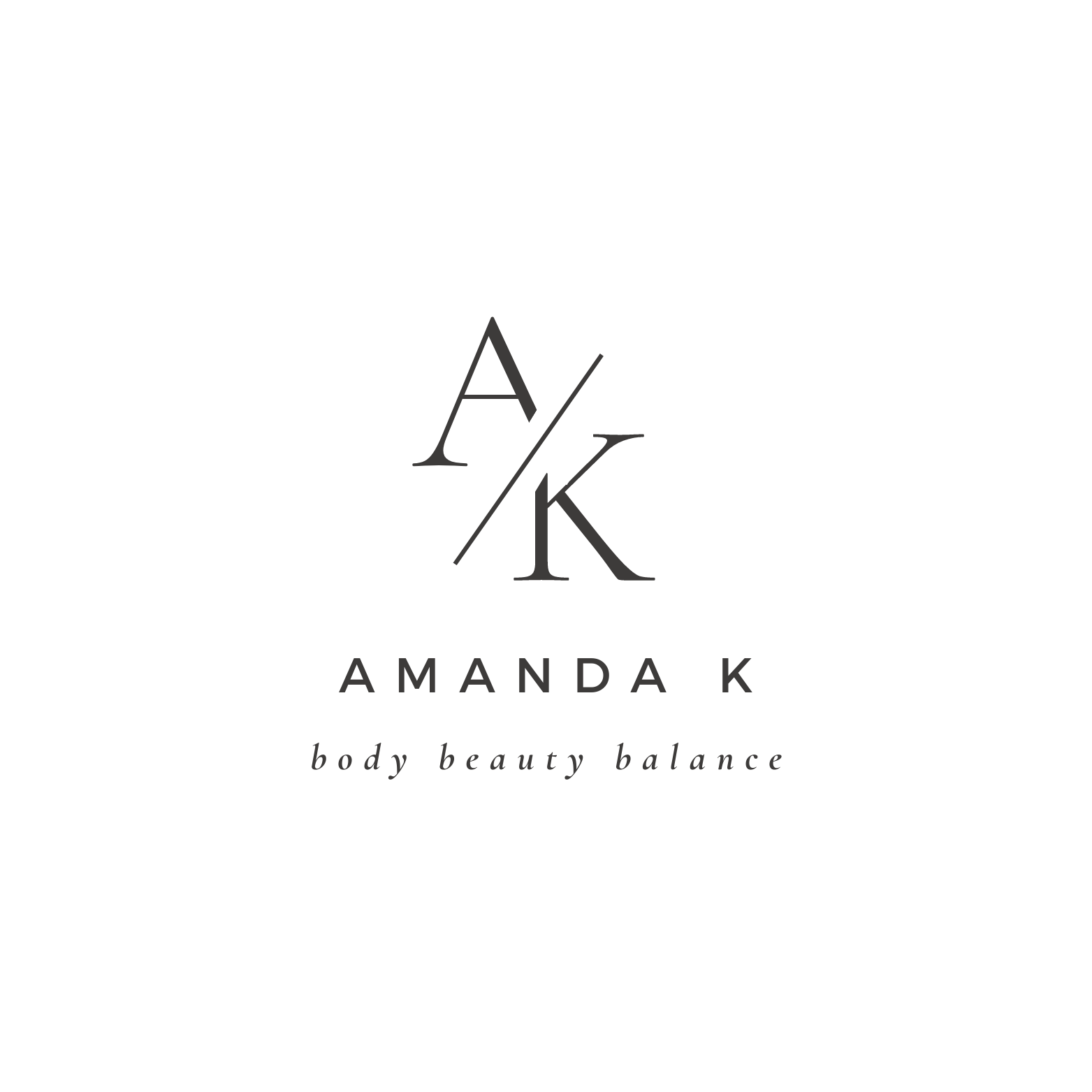 Amanda K AB logotyp