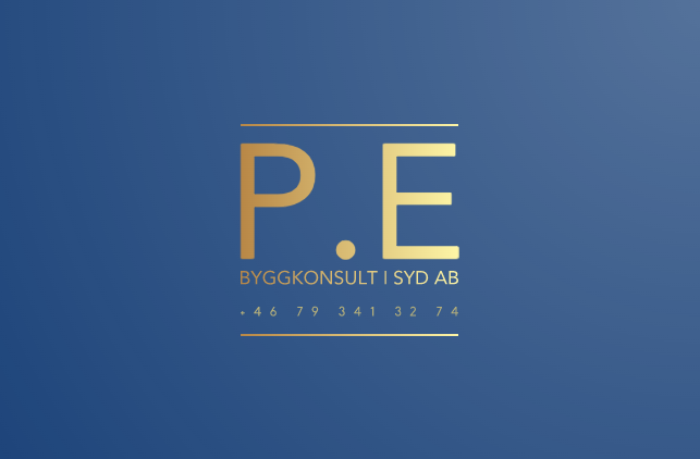 PE Byggkonsult i Syd AB logotyp