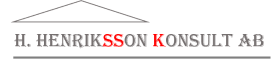 H Henriksson Konsult AB logotyp