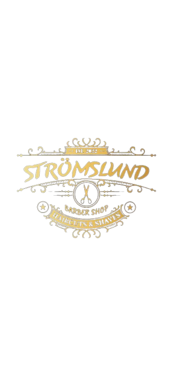 Strömslund Barbershop AB logotyp