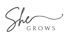 She grows AB logotyp