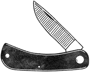 Kniven PR AB logotyp