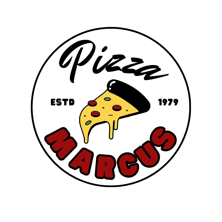 marcus pizzeria AB logotyp