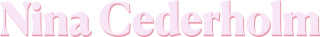 Nina Cederholm AB logotyp