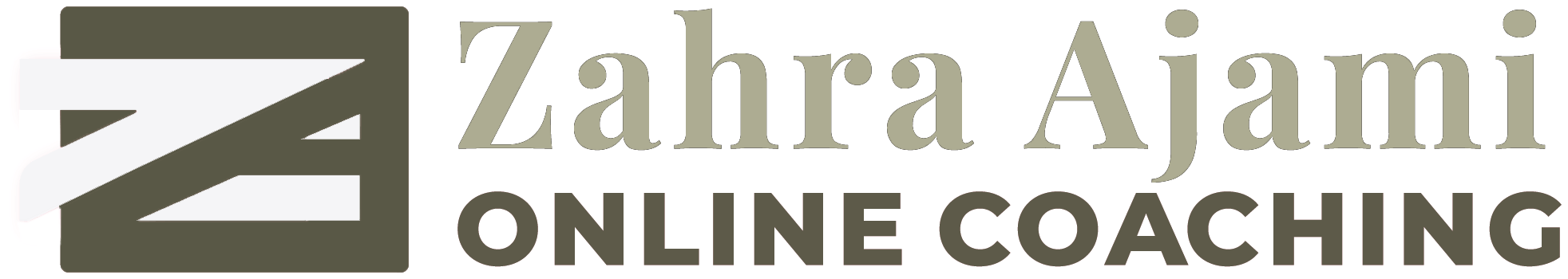 Zahra Ajami AB logotyp