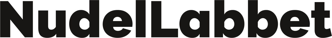 Nudellabbet AB logotyp