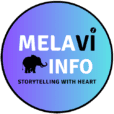 Melavi Info Storytelling AB logotyp