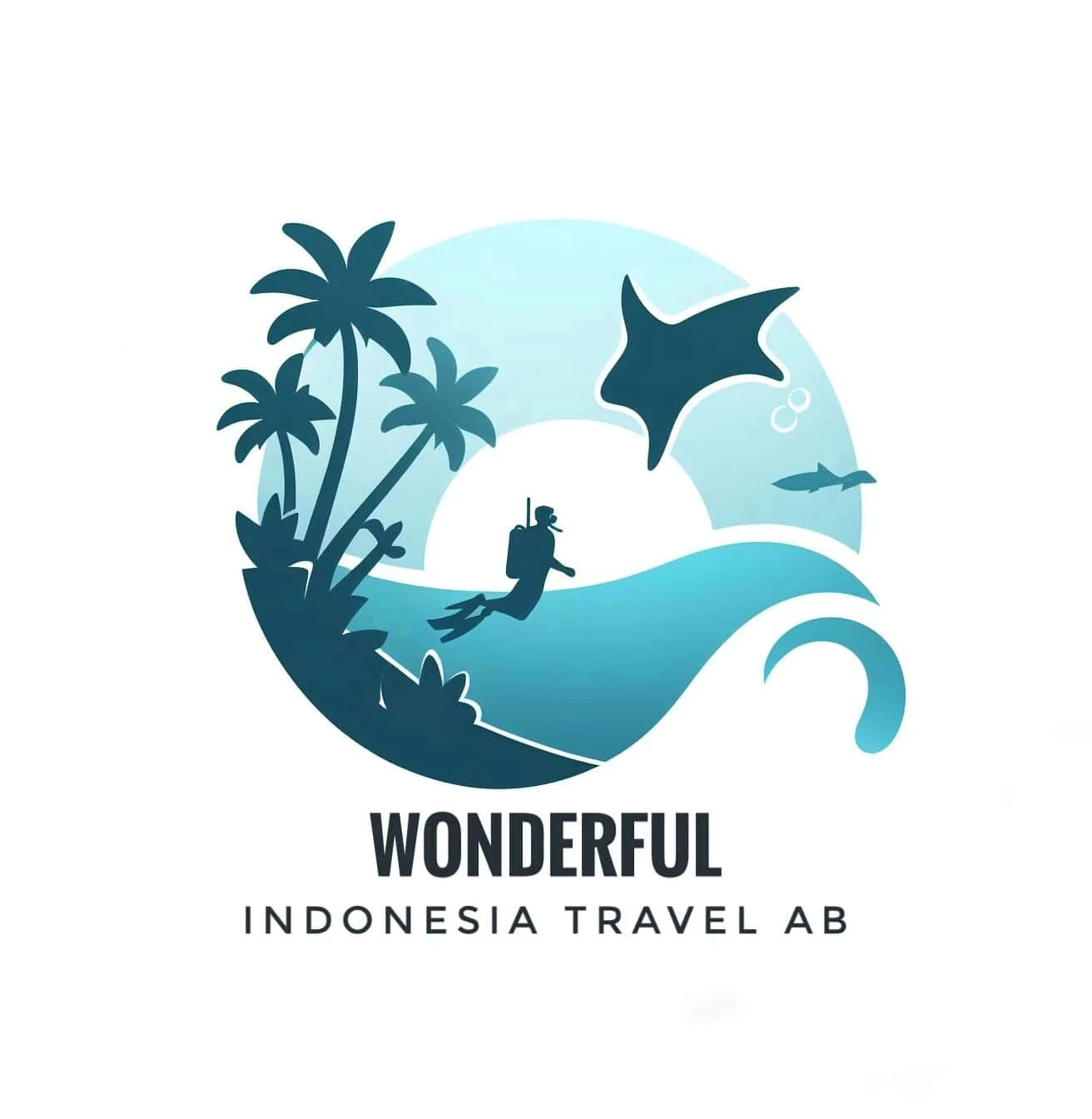 Wonderful Indonesia Travel AB logotyp