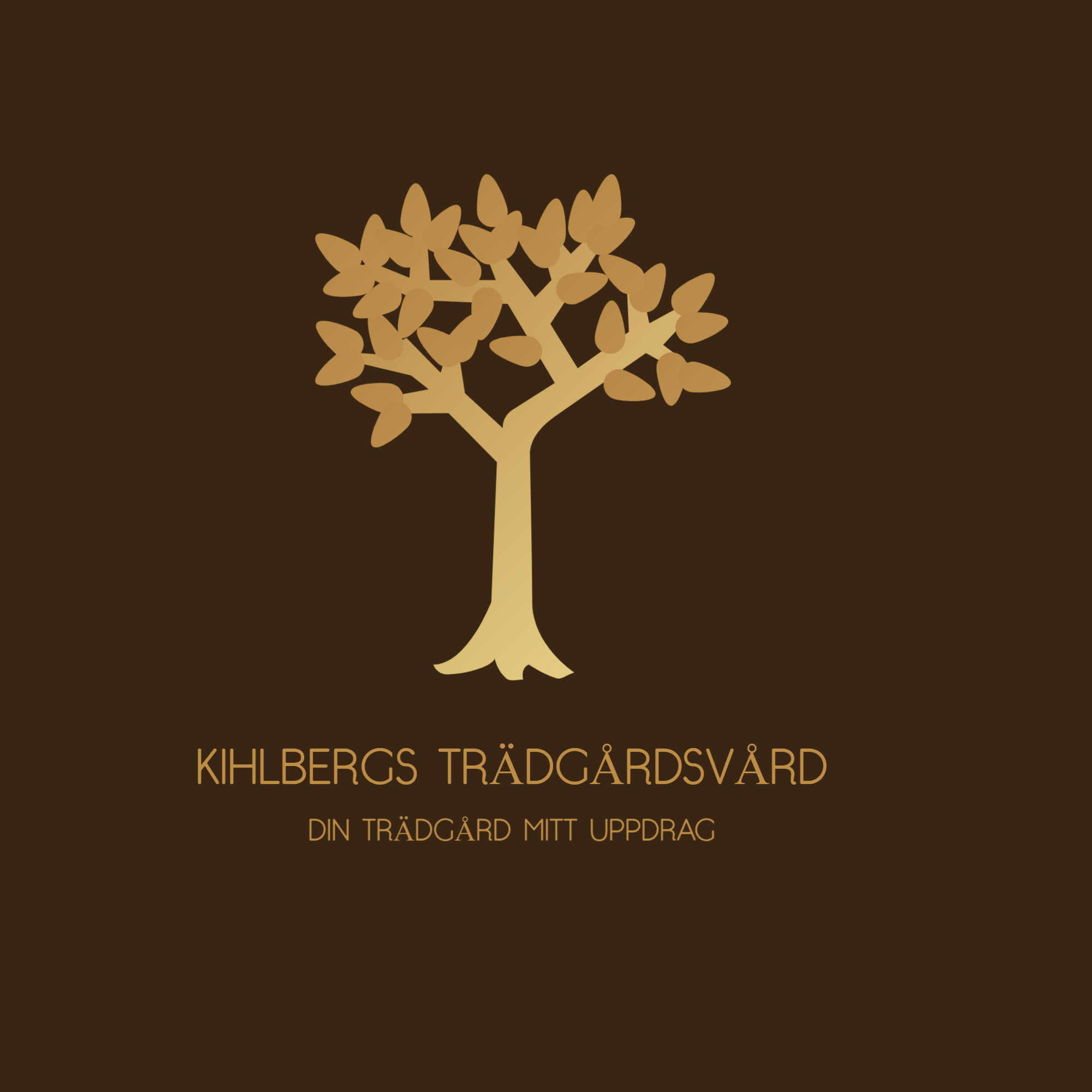 Kihlbergs Trädgårdsvård Aktiebolag logotyp