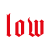 Lars Oscar Wall AB logotyp