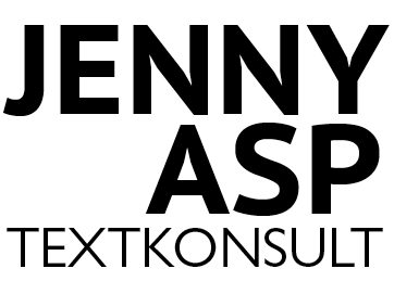 Jenny Asp textkonsult AB logotyp