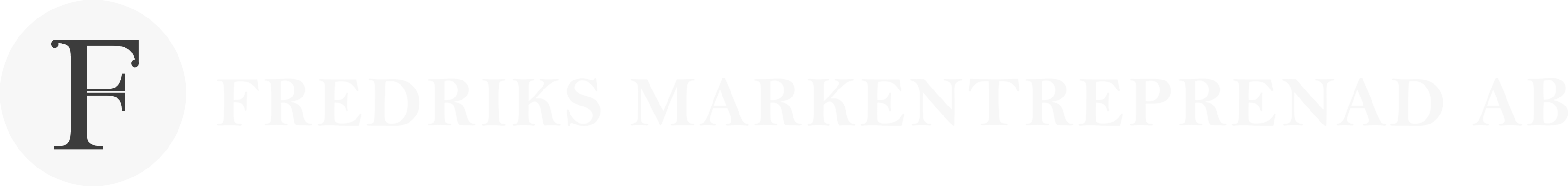 Fredriksbergs MarkEntreprenad AB logotyp