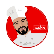 Baron 8 AB logotyp