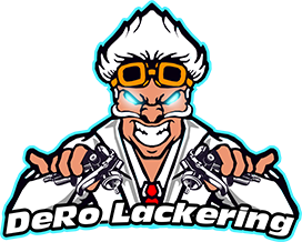 DeRo Lackering AB logotyp