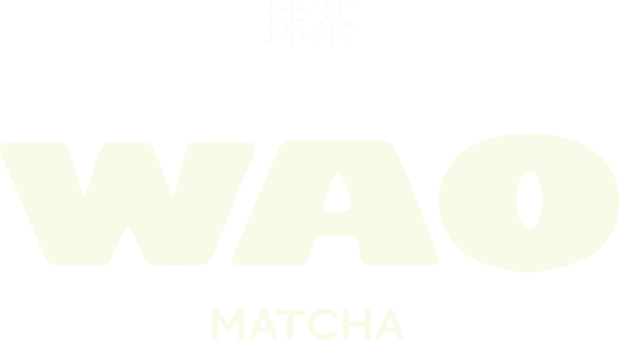 WAO Matcha AB logotyp