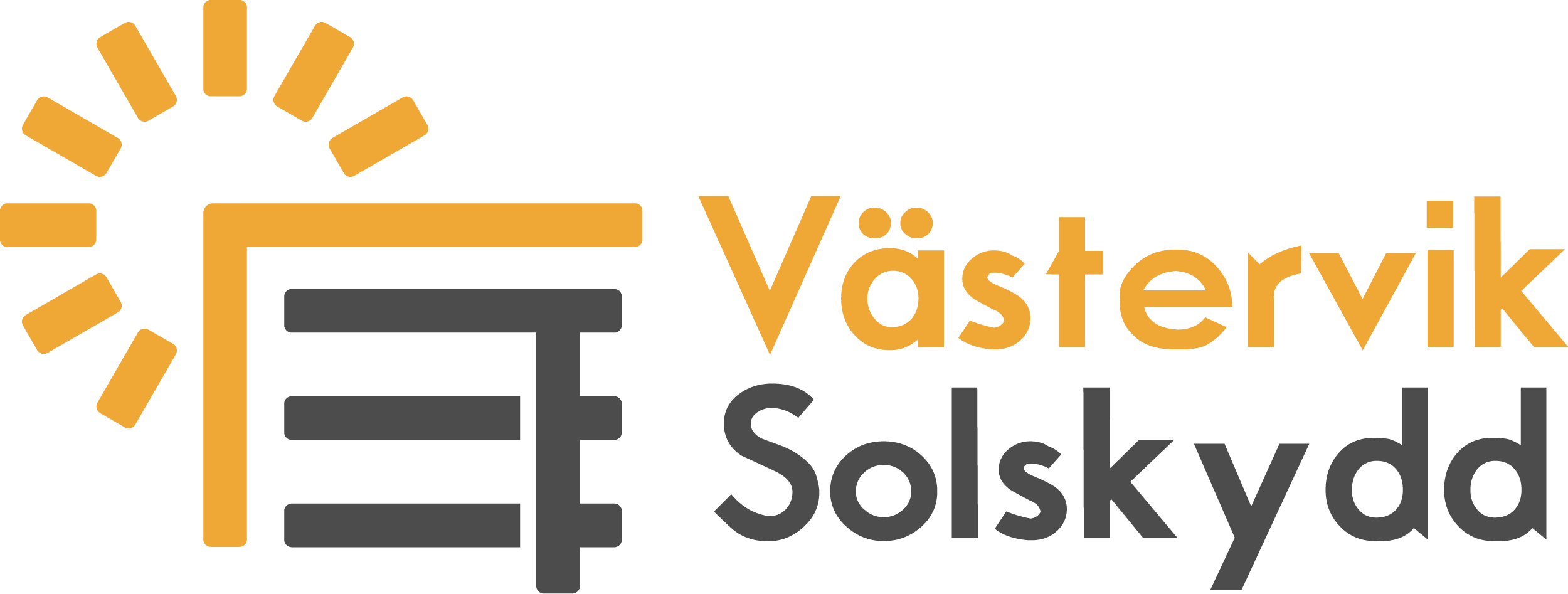 Västervik Solskydd AB logotyp