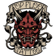 Top Floor Tattoo AB logotyp