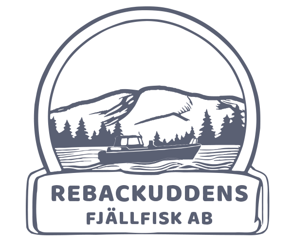 Rebackuddens Fjällfisk AB logotyp