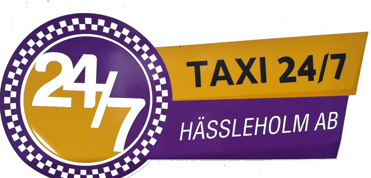 Taxi 24/7 Hässleholm AB logotyp