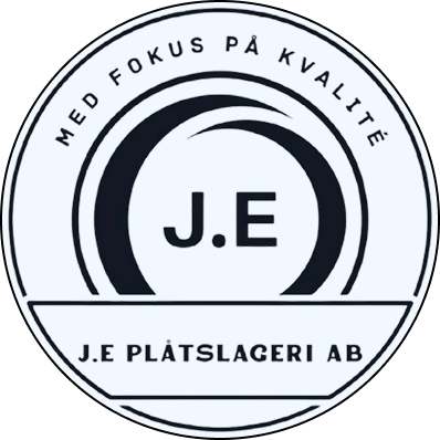 J.E Plåtslageri AB logotyp