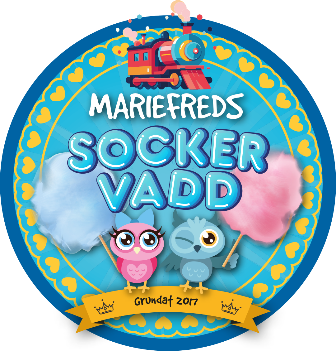 Mariefreds Sockervadd AB logotyp