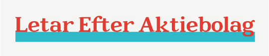 Letar Efter Aktiebolag logotyp