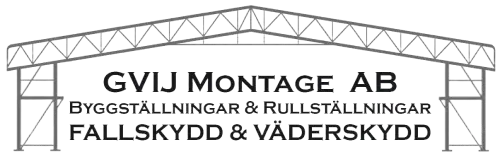 GVIJ Montage AB logotyp