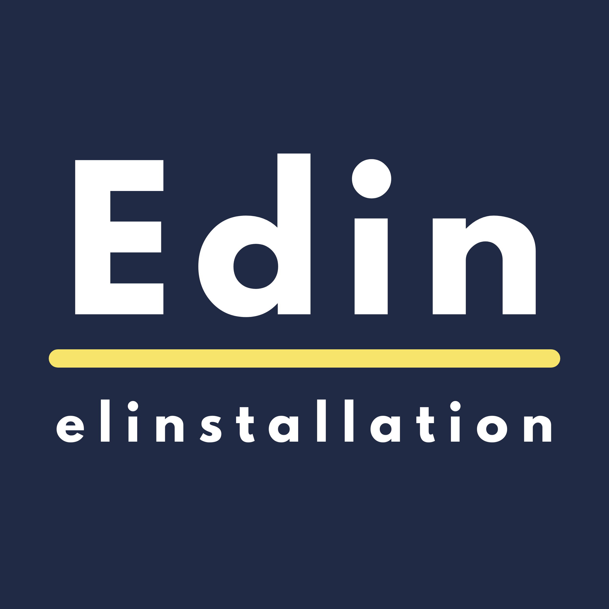 JE elinstallation AB logotyp