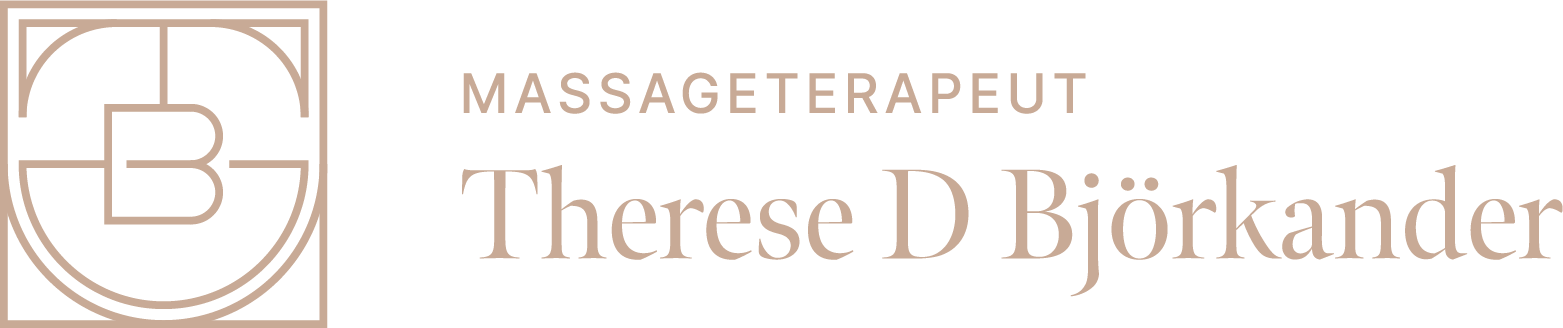Massageterapeut Therese D Björkander AB logotyp