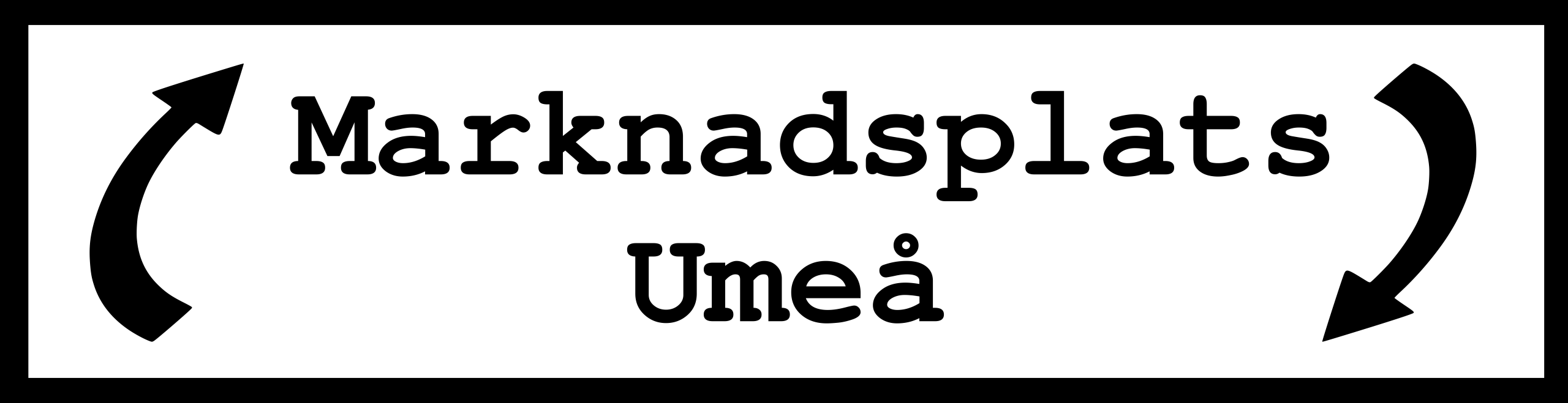 Marknadsplats Umeå AB logotyp