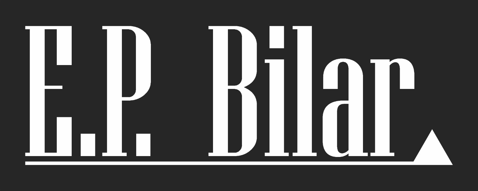 E.P Bilar AB logotyp
