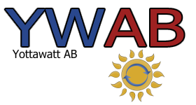 YWAB Yottawatt AB logotyp