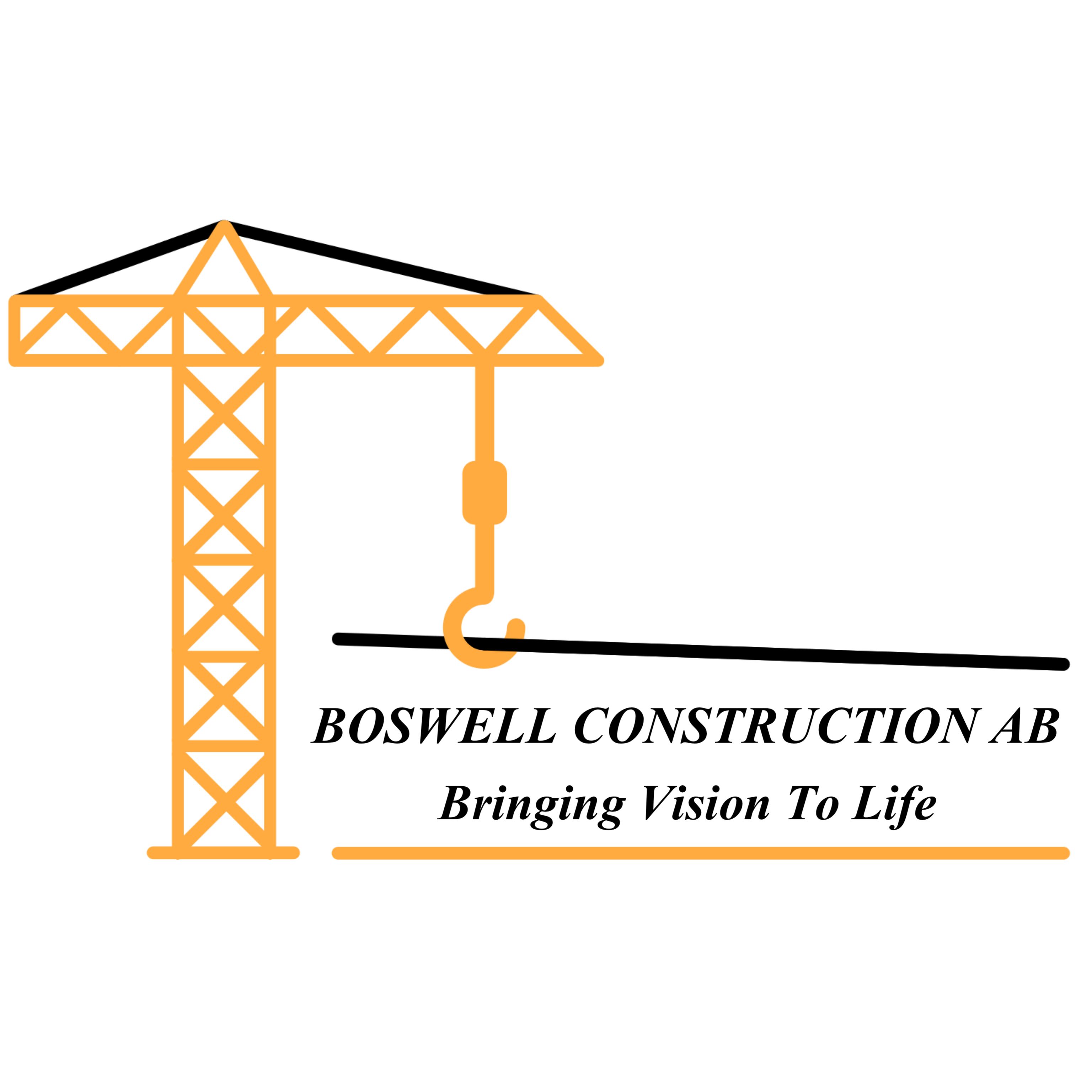 Boswell Construction AB logotyp