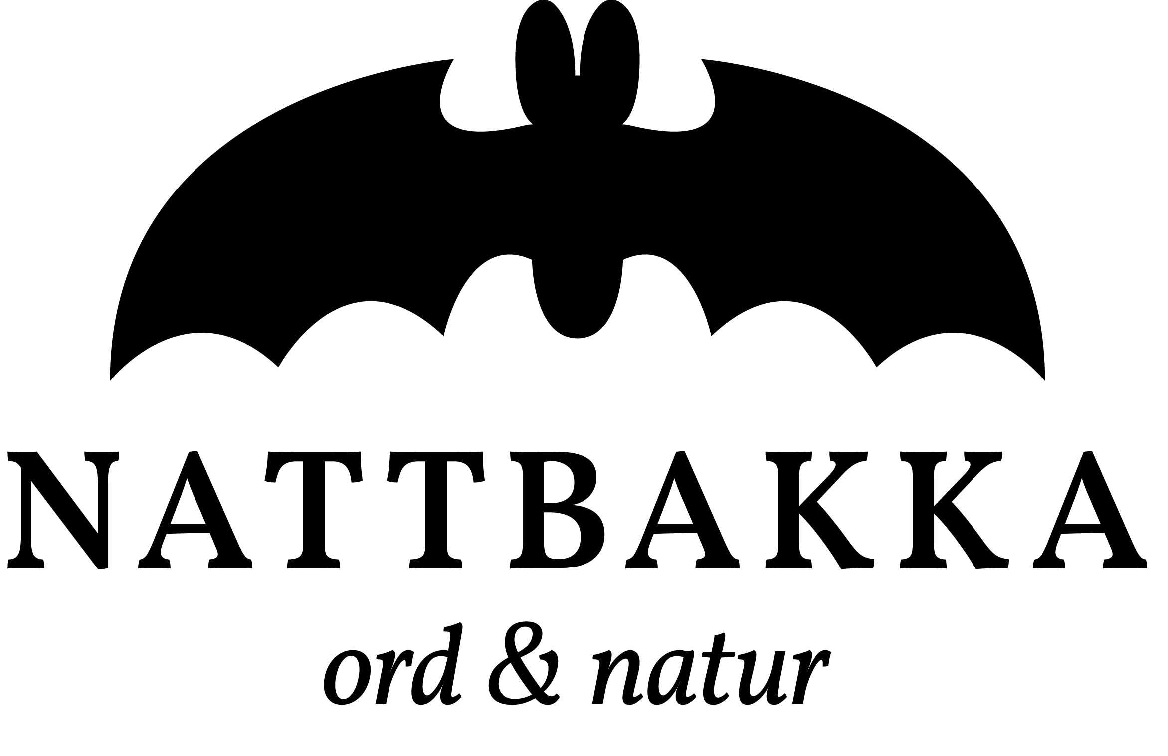 Nattbakka ord & natur AB logotyp