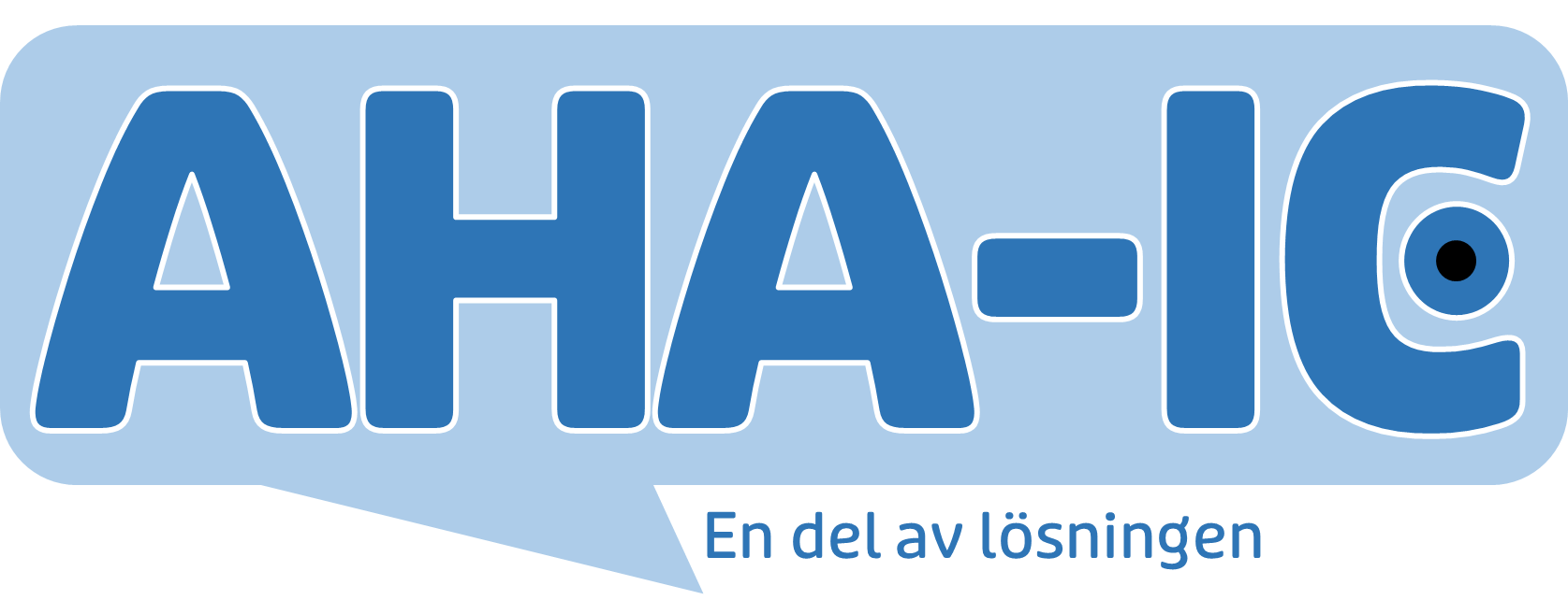 AHA-IC AB logotyp