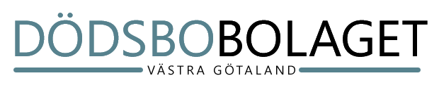 Dödsbobolaget Västra Götaland AB logotyp