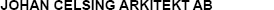 Johan Celsing Arkitekt AB logotyp