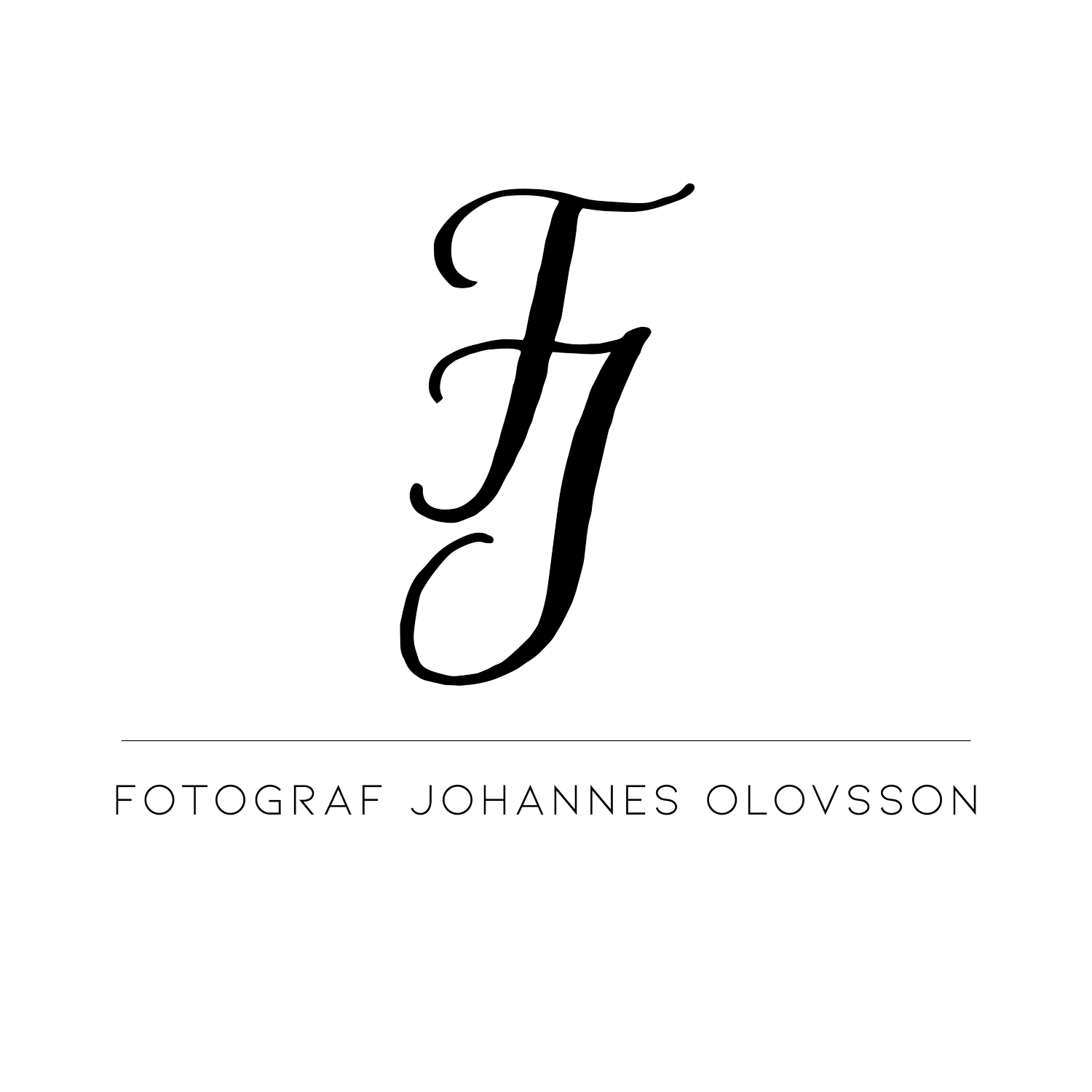 Fotograf Johannes Olovsson AB logotyp