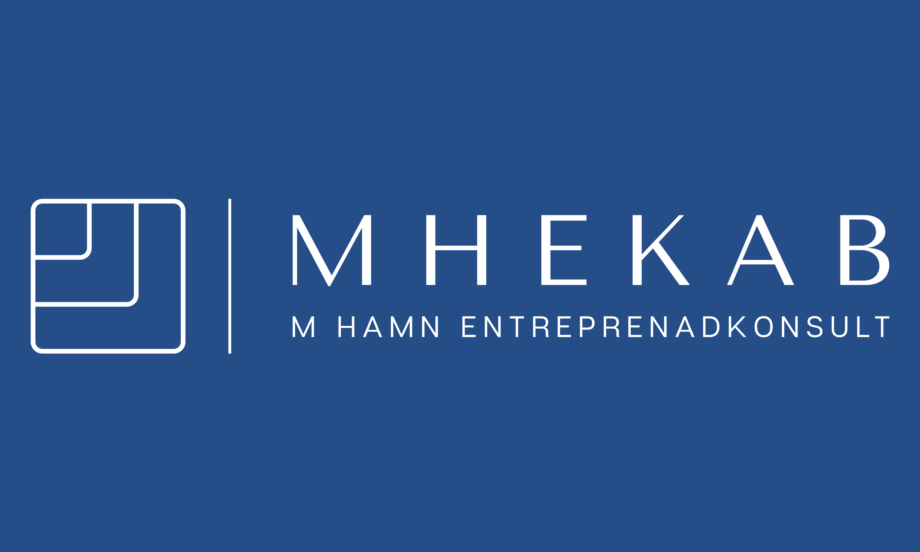 M Hamn Entreprenadkonsult AB logotyp