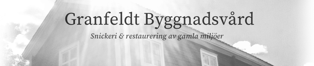 Granfeldt Byggnadsvård AB logotyp