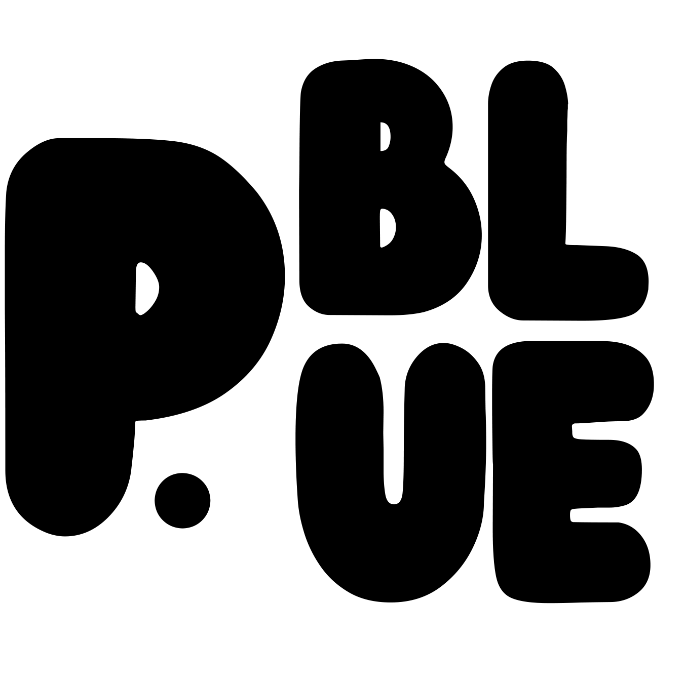 P.Blue AB logotyp