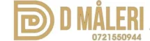 D Måleri AB logotyp