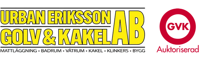 Aktiebolaget Urban Eriksson Golv & Kakel logotyp