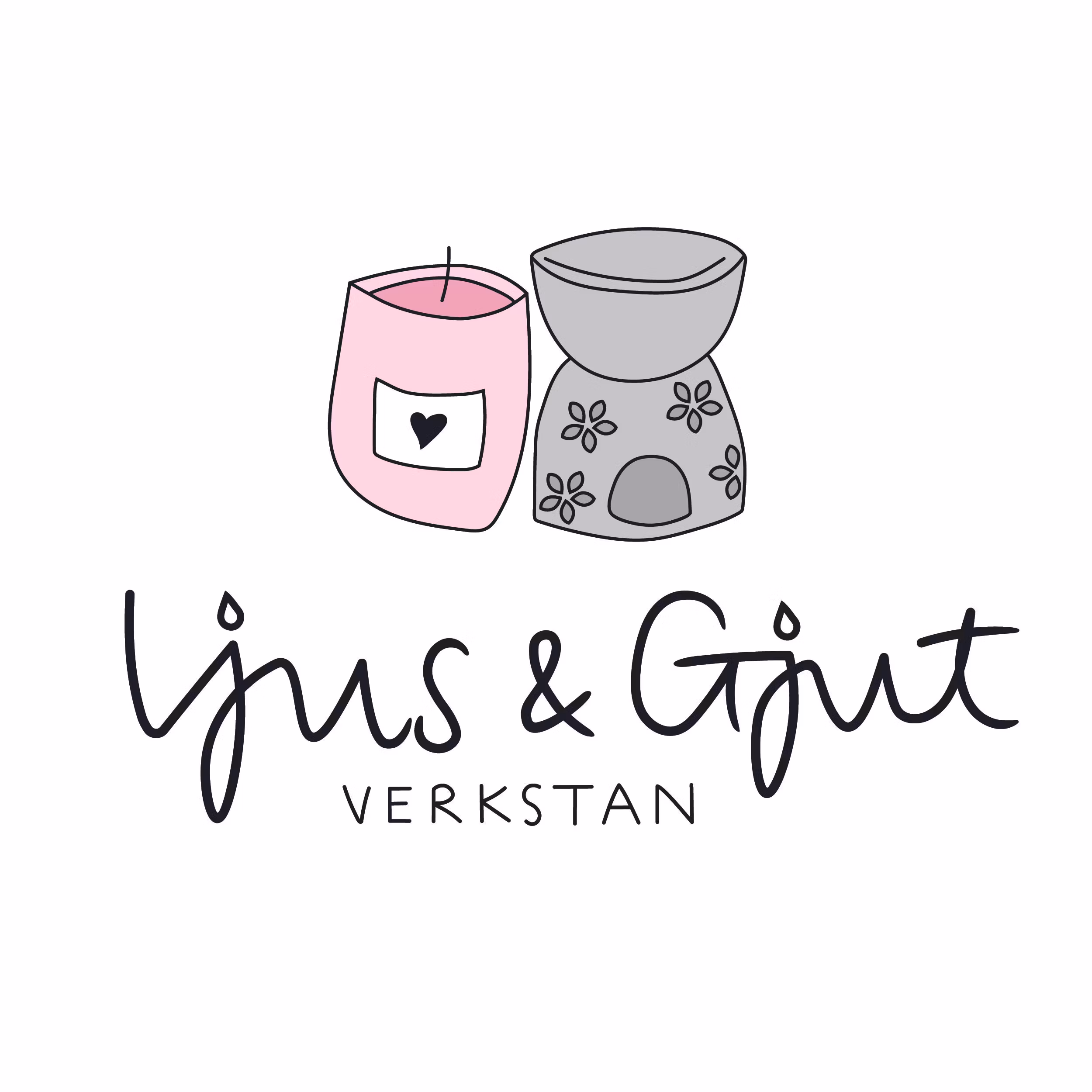 Ljus och gjutverkstan Nälden AB logotyp