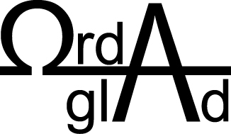 Ordaglad AB logotyp
