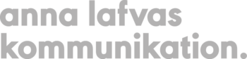 Anna Lafvas Copy & Kommunikation AB logotyp