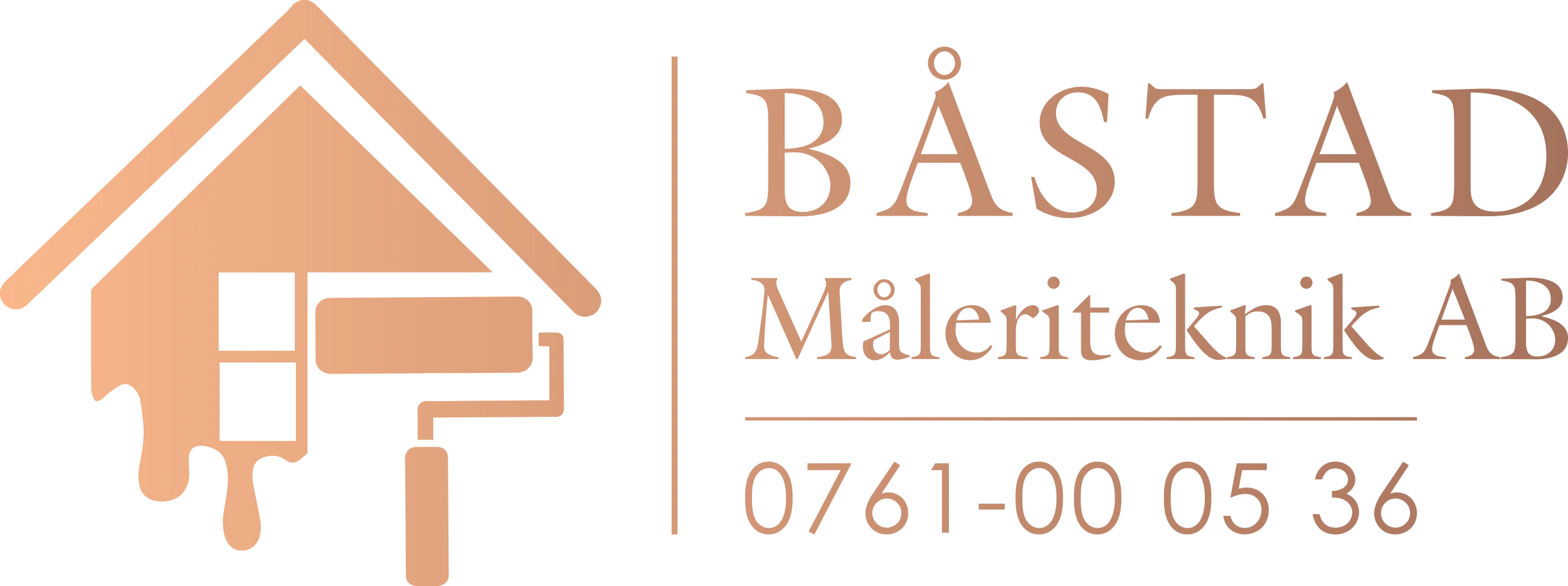Båstad måleriteknik AB logotyp