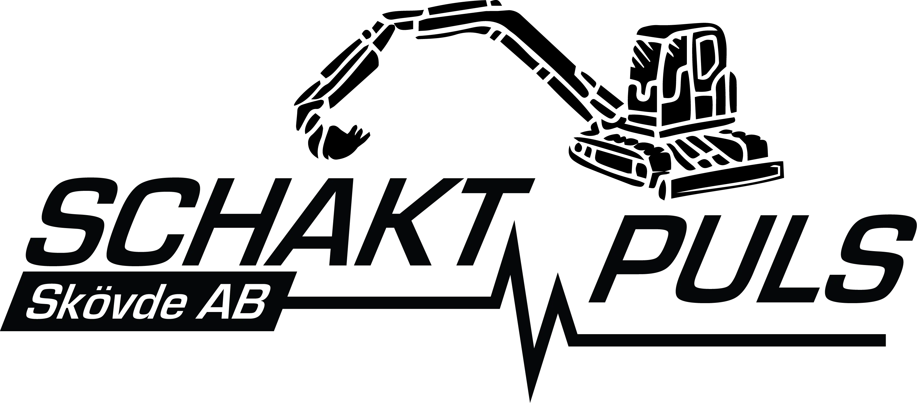 Schaktpuls i Skövde AB logotyp